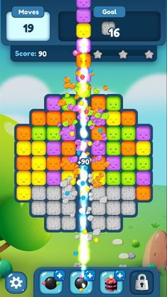 Candy Sweet Blast match 3 - Screenshot 1