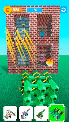 Burn it Down! 3D Pixel Game - Screenshot 3