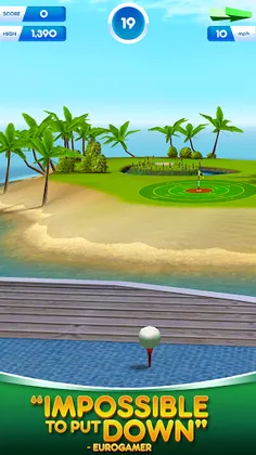 Flick Golf! - Screenshot 2