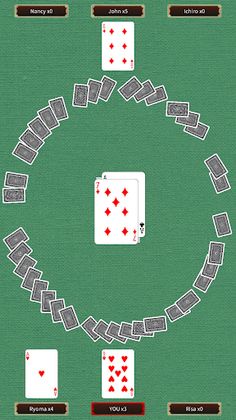 Pig tail game(Cards Game) - Screenshot 1