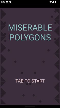 Miserable Polygons - Screenshot 1