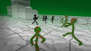 Stickman Zombie 3D - Screenshot 2