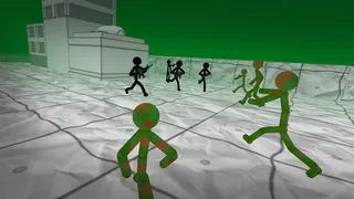 Stickman Zombie 3D - Screenshot 2