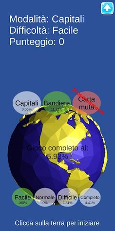 Quiz Capitals - Screenshot 4