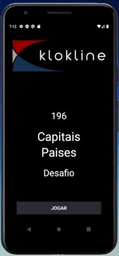 196 Capitais Países Desafio - Screenshot 1