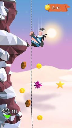 Rappelling Popular Flip Game - Screenshot 2