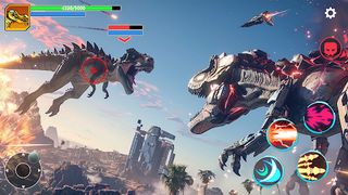 Mech War: Jurassic Dinosaur - Screenshot 2