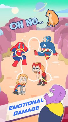 Hero Quiz: Puzzle - Screenshot 1