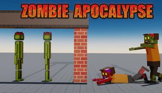 Ragdoll Zombie War Playground - Screenshot 2