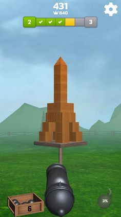 Cannon Balls 3D - Screenshot 1