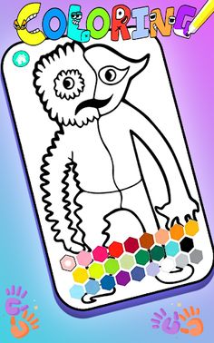 Garten Of BanBan 5 Coloring - Screenshot 3