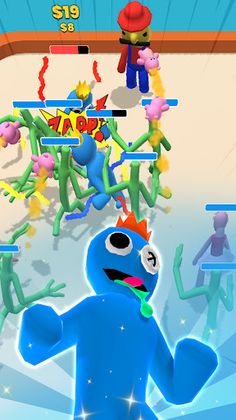 Super Monster: Rainbow Friends - Screenshot 2