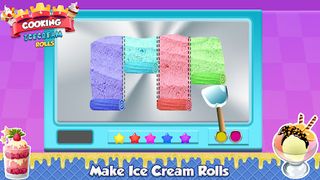 Cooking Ice Cream Rolls - Screenshot 2