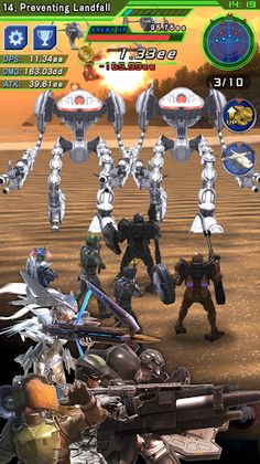 Tap Wars: Earth Defense Force 4.1 - The Shadow of New Despair - Screenshot 3