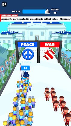 Electoral Rush! - Screenshot 1