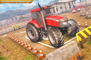Offroad 3D Tractor Parking Gam - Screenshot 1
