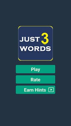 Just 3 Words - Screenshot 1