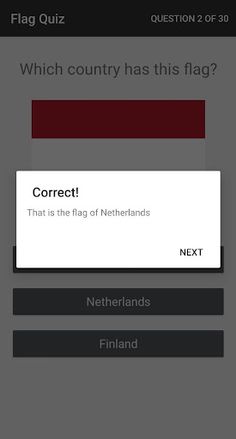 Which Country? - A Flag quiz o - Screenshot 2