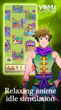 Yomi Gardens - Anime Idle Sim - Screenshot 1