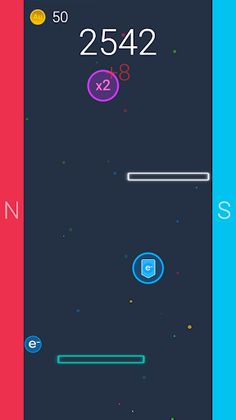 Electron Escape: Magnetic Runn - Screenshot 1