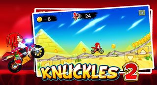Knuckles Hedgehog Moto Climb - Screenshot 3
