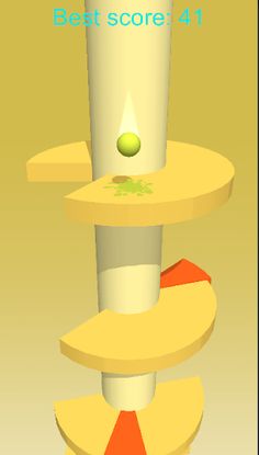 Helix Ball Jump Game - Screenshot 1