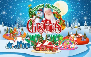 Hidden Object Christmas Puzzle - Screenshot 1