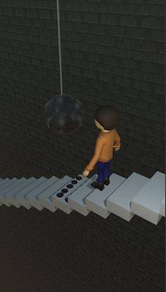 Down The Stairs Without Dying - Screenshot 2