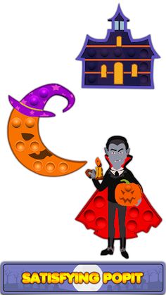 Pop It Halloween Offline Game - Screenshot 3