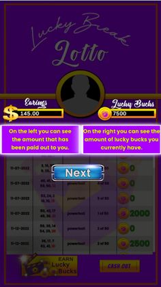 Lucky Break Lotto - Screenshot 3