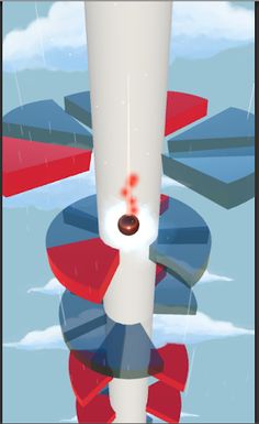 Helix Fall Ball - Screenshot 1