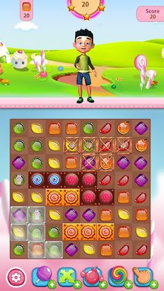 Sugar Rush Mania: Match 3 Game - Screenshot 1