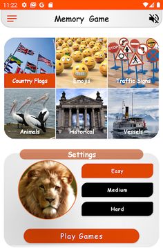 Memory Game - Screenshot 1