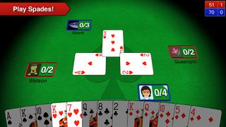 Spades + Card Game Online - Screenshot 1