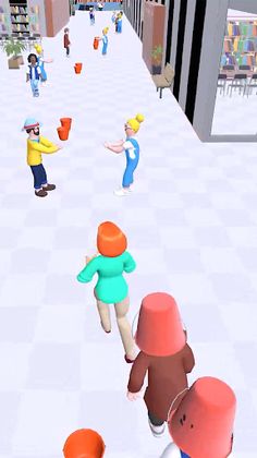 Bucket Prank Run - Screenshot 2