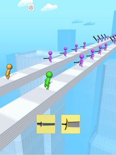 Blade Race! - Screenshot 1