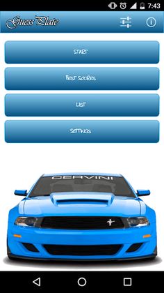 Guess License Plate - Screenshot 1