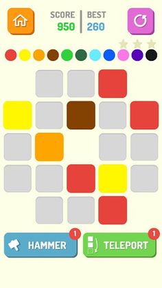 Color cell connect - puzzle - Screenshot 2