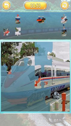 Train jigsaw puzzles - Screenshot 4