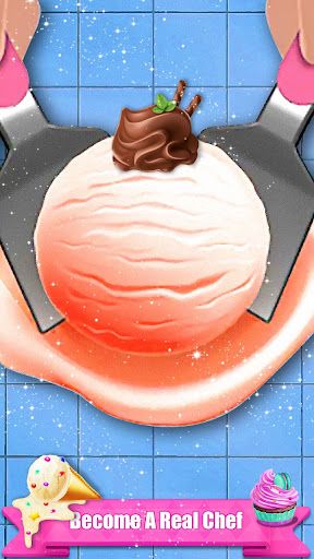 Ice Cream Roll Maker DIY Games - Screenshot 2