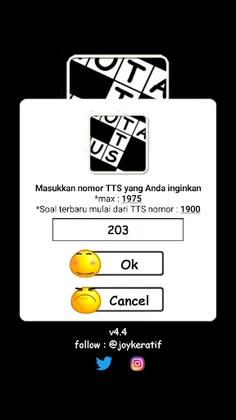 Teka-teki Silang TTS - Screenshot 4