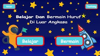 Game Huruf Angkasa - Screenshot 1