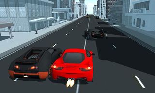 Crazy Street Traffic Toon Race - Screenshot 2