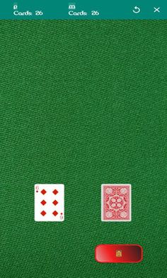 the WAR card game - Screenshot 1