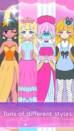 Princess Girl Dress up doll - Screenshot 3