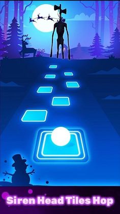 Siren Tiles Hop Magic Head - Screenshot 2