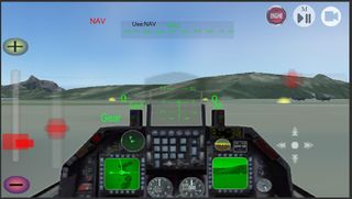 F16 simulation - Screenshot 1