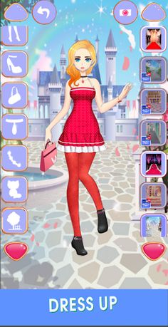 Jojo dress up : Fashion Makeup - Screenshot 2