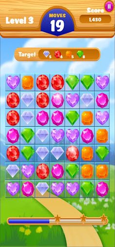 Jewel crush - jewel towm - Screenshot 3