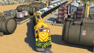Indian Oil Tanker Train Simula - Screenshot 2